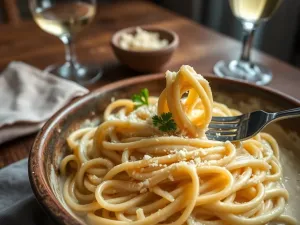 Makaron w sosie śmietanowym – przepis na pyszne danie