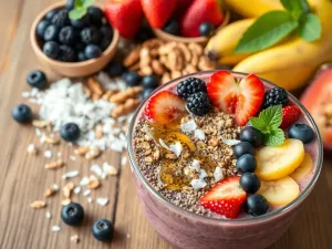 Przepisy na smoothie bowl – zdrowe i pyszne pomysły na śniadanie